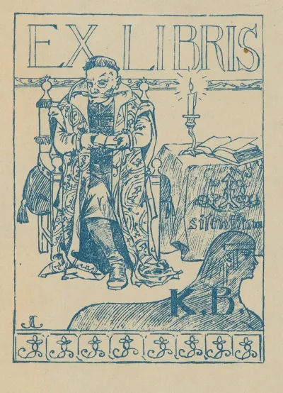 Ekslibris Karola Bolsunowskiego 1838 1925 3