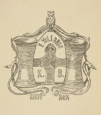 Ekslibris Karola Bolsunowskiego 1838 1925 5