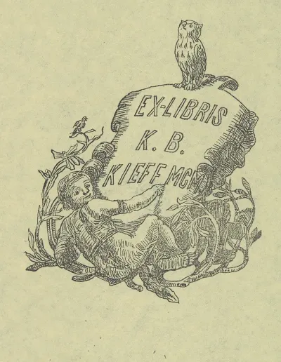 Ekslibris Karola Bolsunowskiego 1838 1925 6