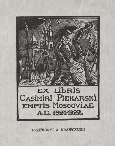 Ekslibris Kazimierza Piekarskiego 1893 1944 2