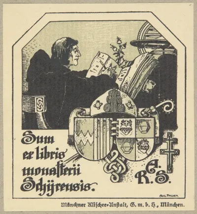 Ekslibris Klasztoru Schijrensis Scheyern