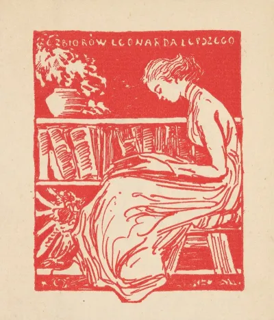 Ekslibris Leonarda Lepszego 1856 1937