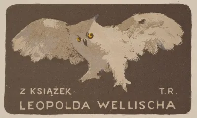 Ekslibris Leopolda Wellisza 1882 1972