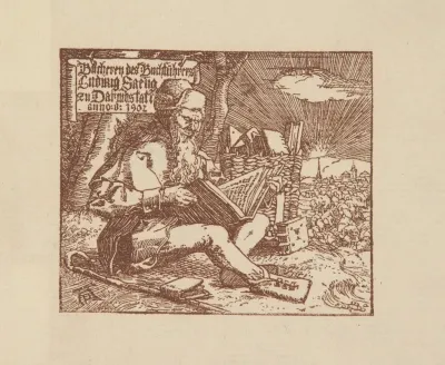 Ekslibris Ludwig Sang