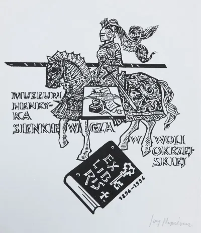 Ekslibris Muzeum Henryka Sienkiewicza W Woli Okrzejskiej
