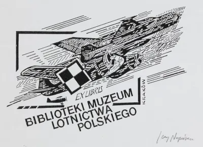 Ekslibris Muzeum Lotnictwa Polskiego W Krakowie