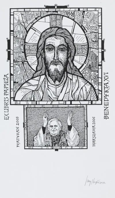 Ekslibris Okolicznosciowy Benedykta Xvi 1927 2022