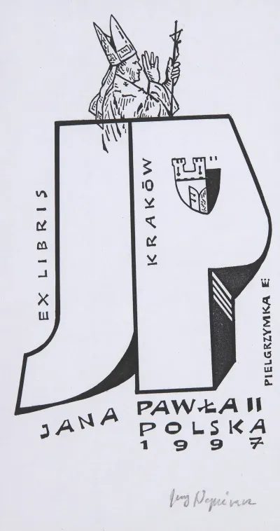 Ekslibris Okolicznosciowy Jana Pawla Ii 1920 2005 2