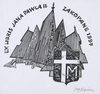 Ekslibris Okolicznosciowy Jana Pawla Ii 1920 2005 5