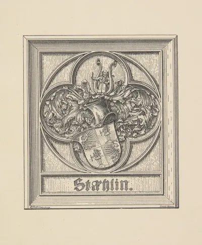 Ekslibris Stahlin