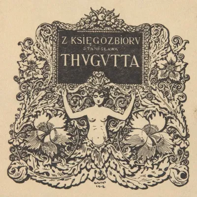 Ekslibris Stanislawa Thugutta 1873 1941