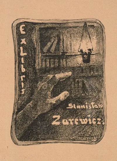 Ekslibris Stanislawa Zarewicza 1874 1931 3