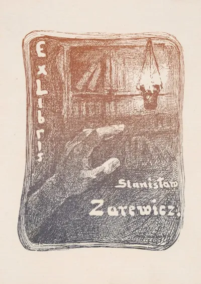 Ekslibris Stanislawa Zarewicza 1874 1931
