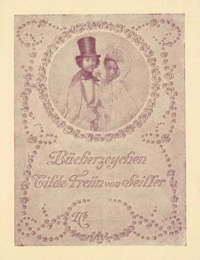 Ekslibris Tilde Freiin Von Seiller