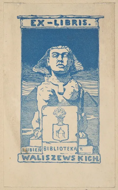 Ekslibris Waliszewskich W Lubieniu