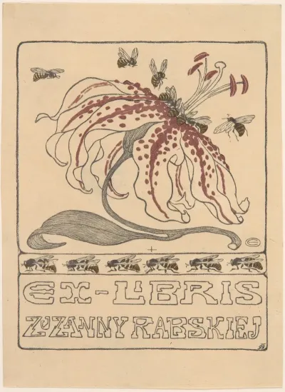 Ekslibris Zuzanny Rabskiej 1882 1960