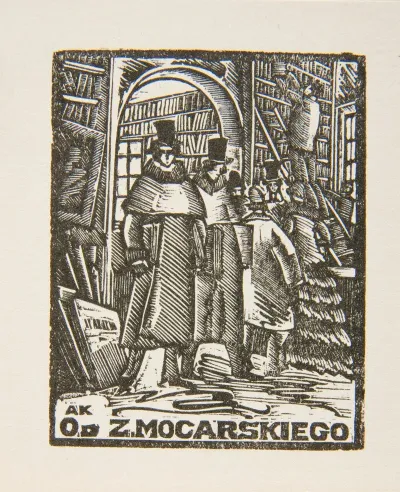 Ekslibris Zygmunta Mocarskiego 1894 1941