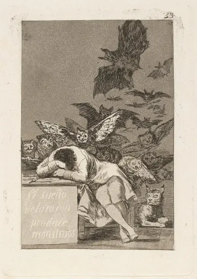 El Sueno De La Razon Produce Monstruos The Sleep Of Reason Produces Monsters