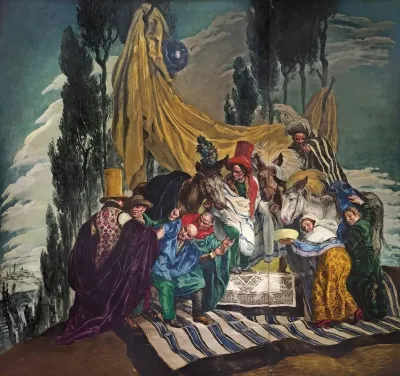 El Vendedor De Burros The Donkey Seller