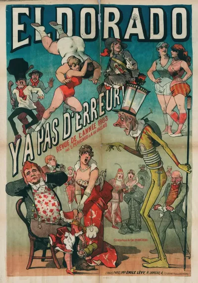 Eldorado Y A Pas Derreur Revue De Lannee 1883 Par Pericaud A De Jallais Costumes De Ch Bianchini