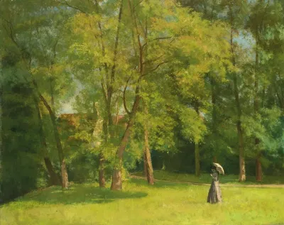 Elegante Au Parc