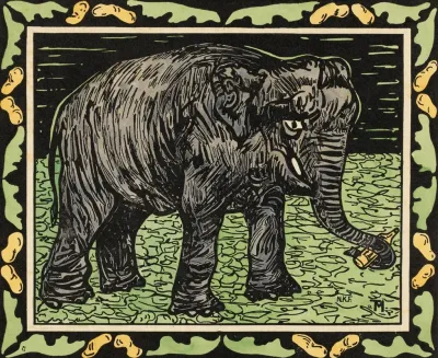 Elephant With Bottle