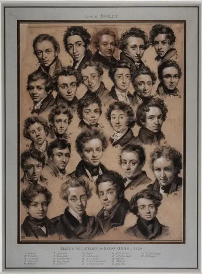 Eleves De Latelier De Gros