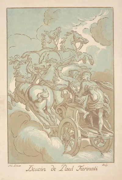 Elijah And The Chariot Of Fire