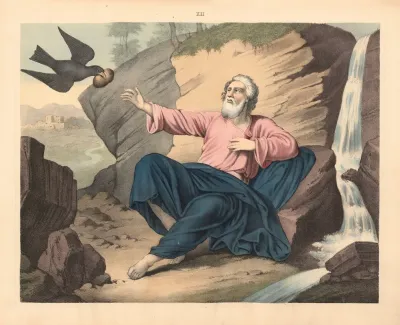 Elijah At The River Crete