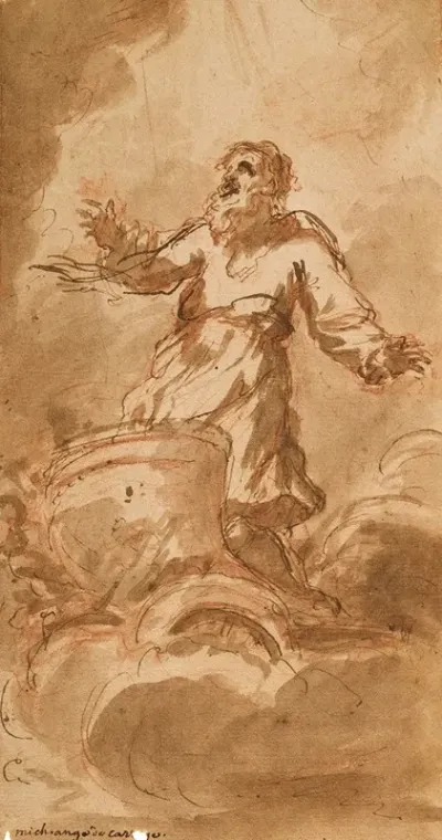 Elijah In The Fiery Chariot