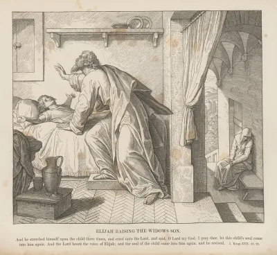 Elijah Raising The Widows Son