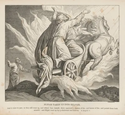 Elijah Taken Up Into Heaven