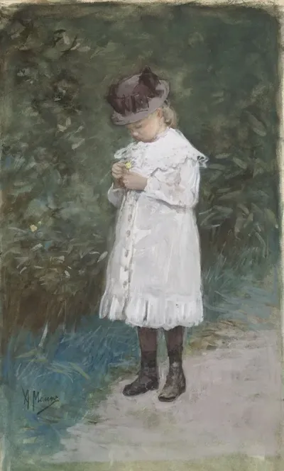 Elisabeth Mauve B 1875 Daughter Of The Artist