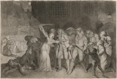 Elizabeth Cazotte Rescues Her Father From The Death Sentence At The Prison Of Labbaye 2 3 September 1792
