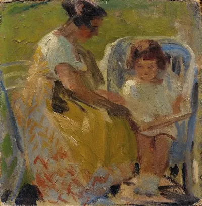 Elle Lanzer Und Ihre Tochter Bettina