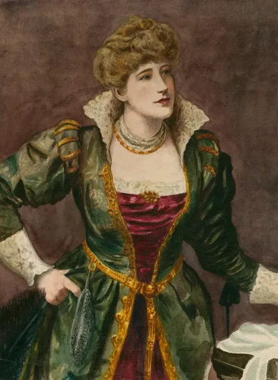 Ellen Terry As Beatrice In Shakespeares Much Ado About Nothing