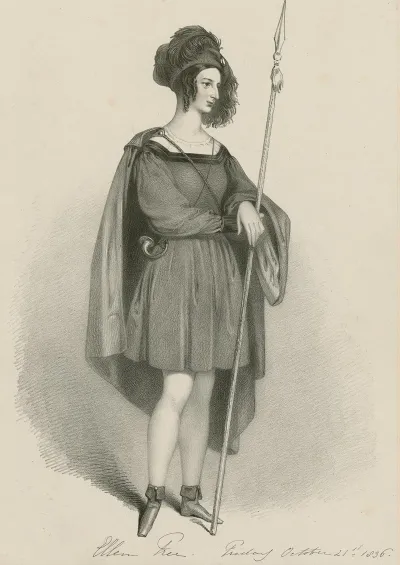Ellen Tree As Rosalind In Shakespeares As You Like It Thou Speakst Wiser Than Thou Art Ware Of