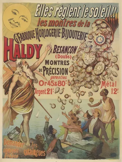 Elles Reglent Le Soleil Les Montres De La Grande Fabrique Horlogerie Bijouterie Haldy A Besancon Doubs