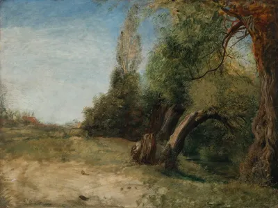 Elm Lane With Bayswater Stream Beside