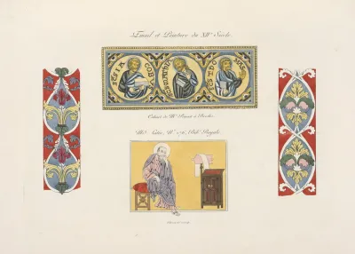 Email Et Peinture Du Xiie Siecle