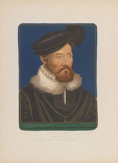 Email Peint Antoine De Bourbon Roi De Navarre