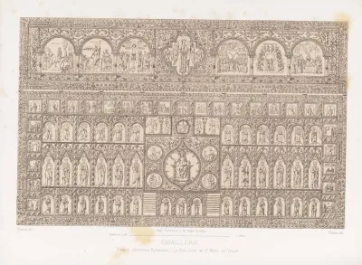 Emaux Cloisonnes Byzantins La Pala Doro De St Marc De Venise