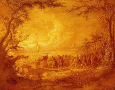 Embarkation From Communipaw