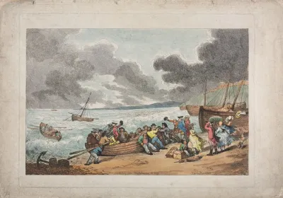 Embarking From Brighthelmstone To Dieppe