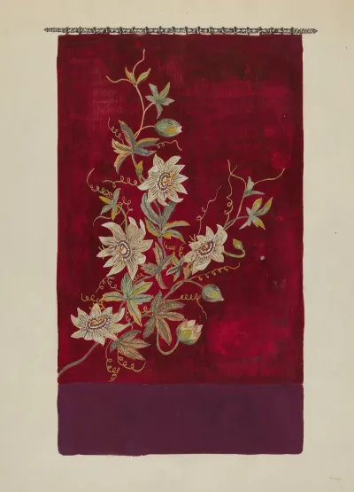 Embroidered Banner
