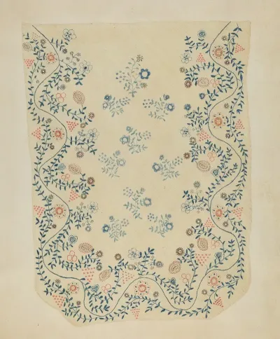 Embroidered Blanket