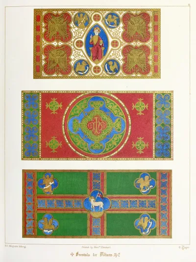 Embroidered Frontals For Altars
