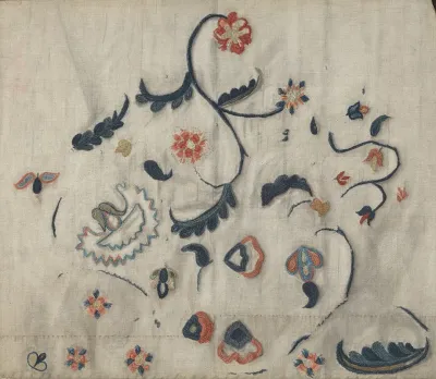 Embroidered Petticoat Detail