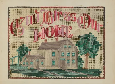 Embroidered Picture
