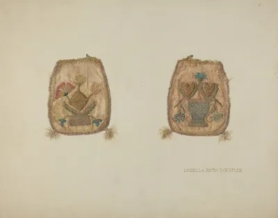Embroidered Purse